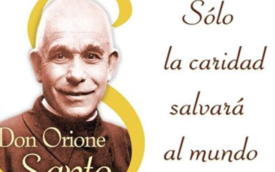 DON ORIONE. SOLO LA CARIDAD SALVARA AL MUNDO