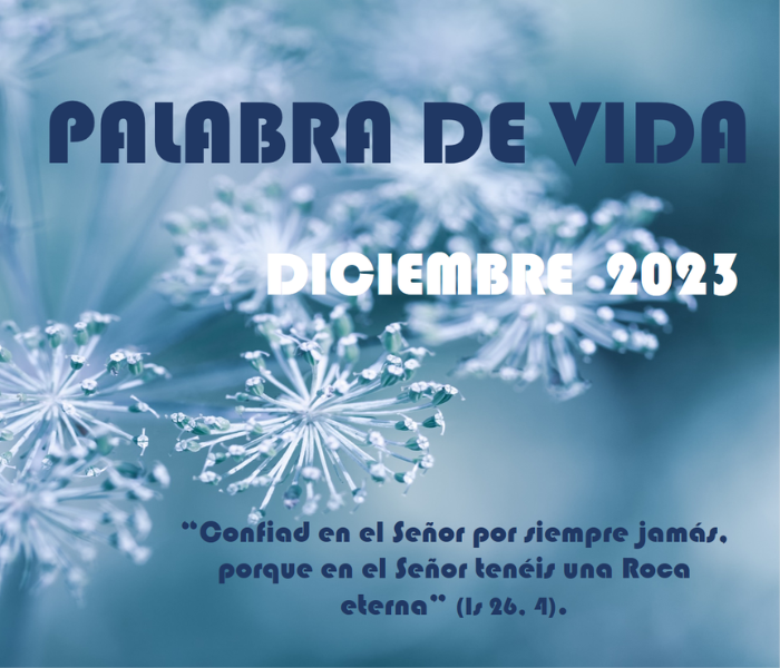 PALABRA DE VIDA – DICIEMBRE 2022