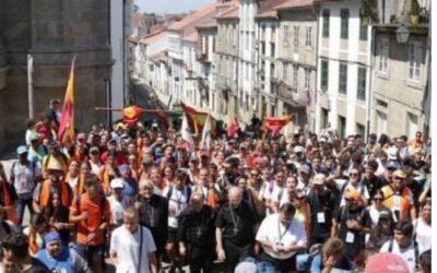 CASI 70.000 PERSONAS HICIERON EL CAMINO DE SANTIAGO CON MOTIVACIONES RELIGIOSAS O DE FE EN 2022