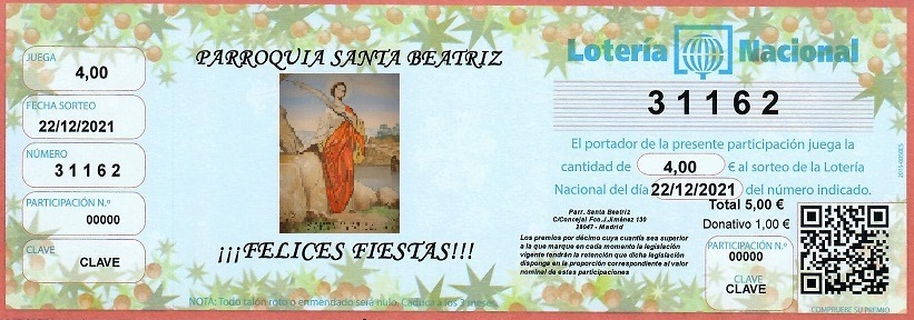 Loteria-Navidad-2021-Parroquia Santa Beatriz Loteria Navidad 2021 - Parroquia Santa Beatriz