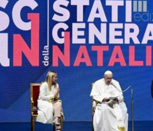 El Papa apoya con su presencia el Foro de Natalidad, con Meloni - Blog Parroquia Sta Beatriz -2023