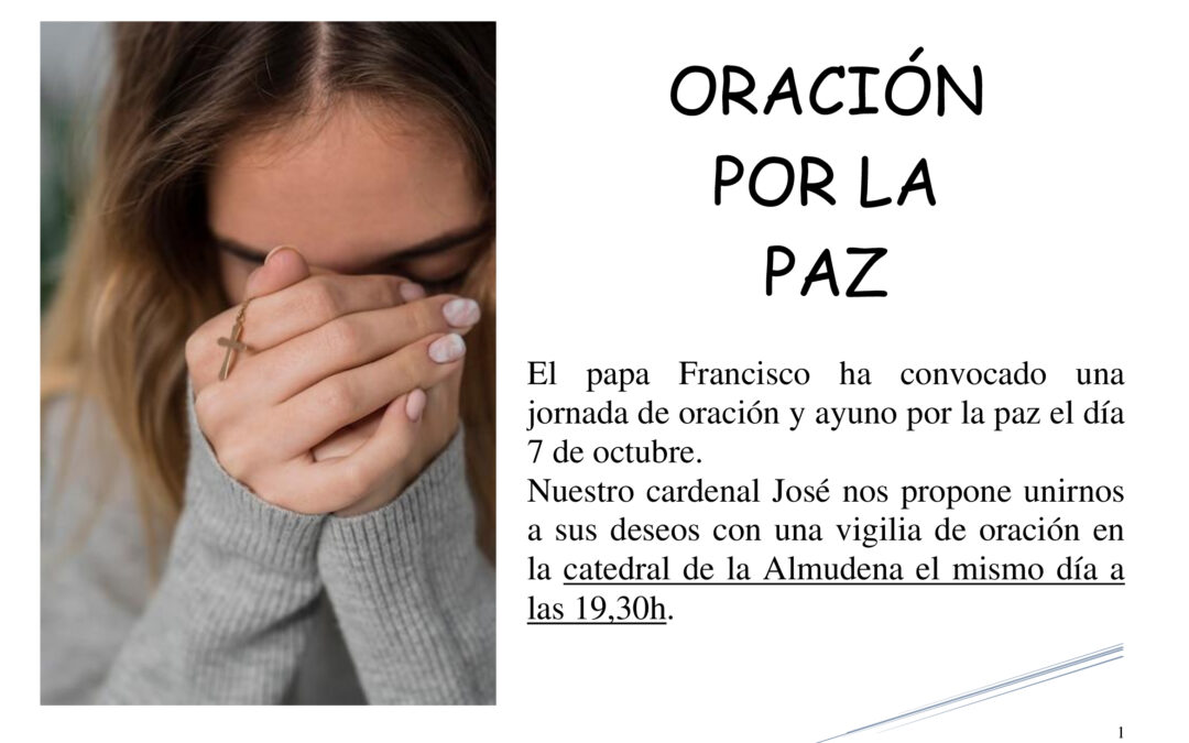 ORACIÓN POR LA PAZ